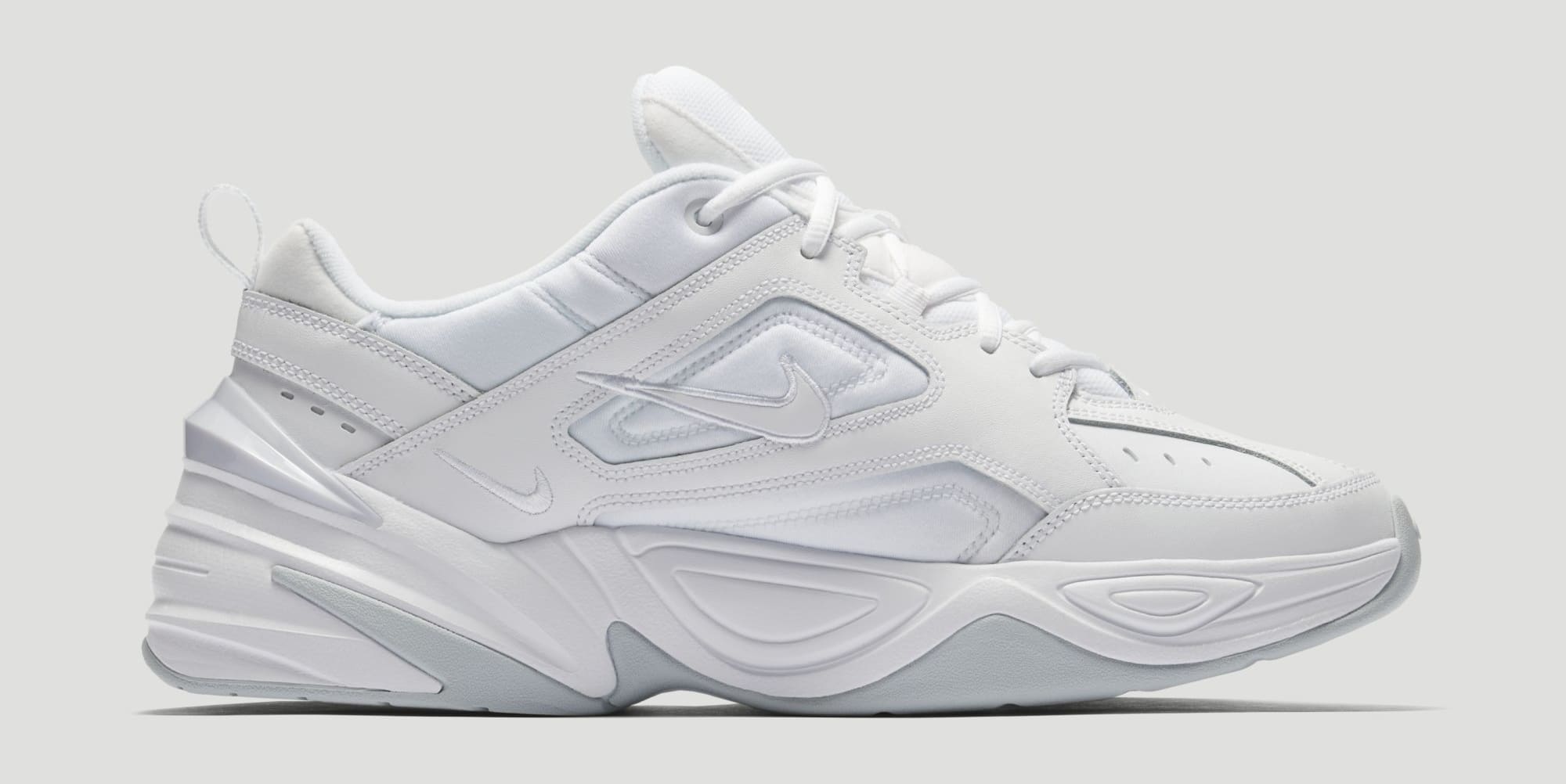 Nike M2k Tekno White Pure Platinum Av47 101 Release Date Sole Collector