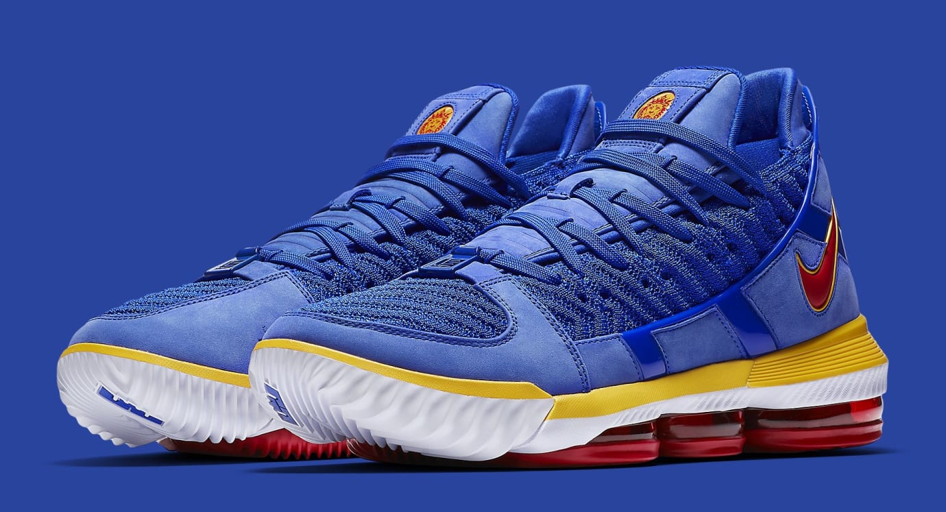 superman lebron 16