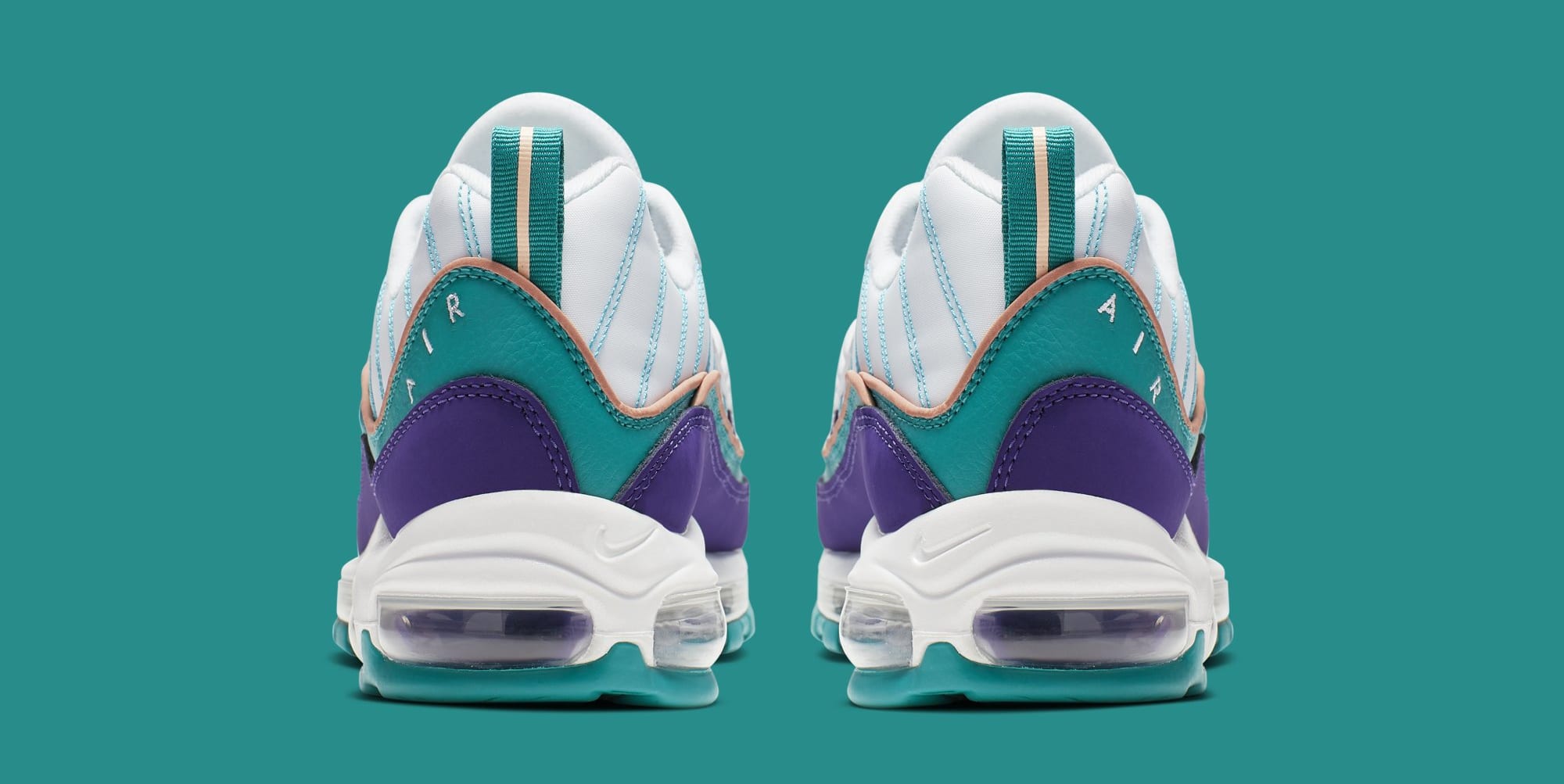 Inclinado Desaparecido Obligar Nike Air Max 98 'Court Purple/Terra Blush-Spirit Teal' 640744-500 Release  Date | Sole Collector