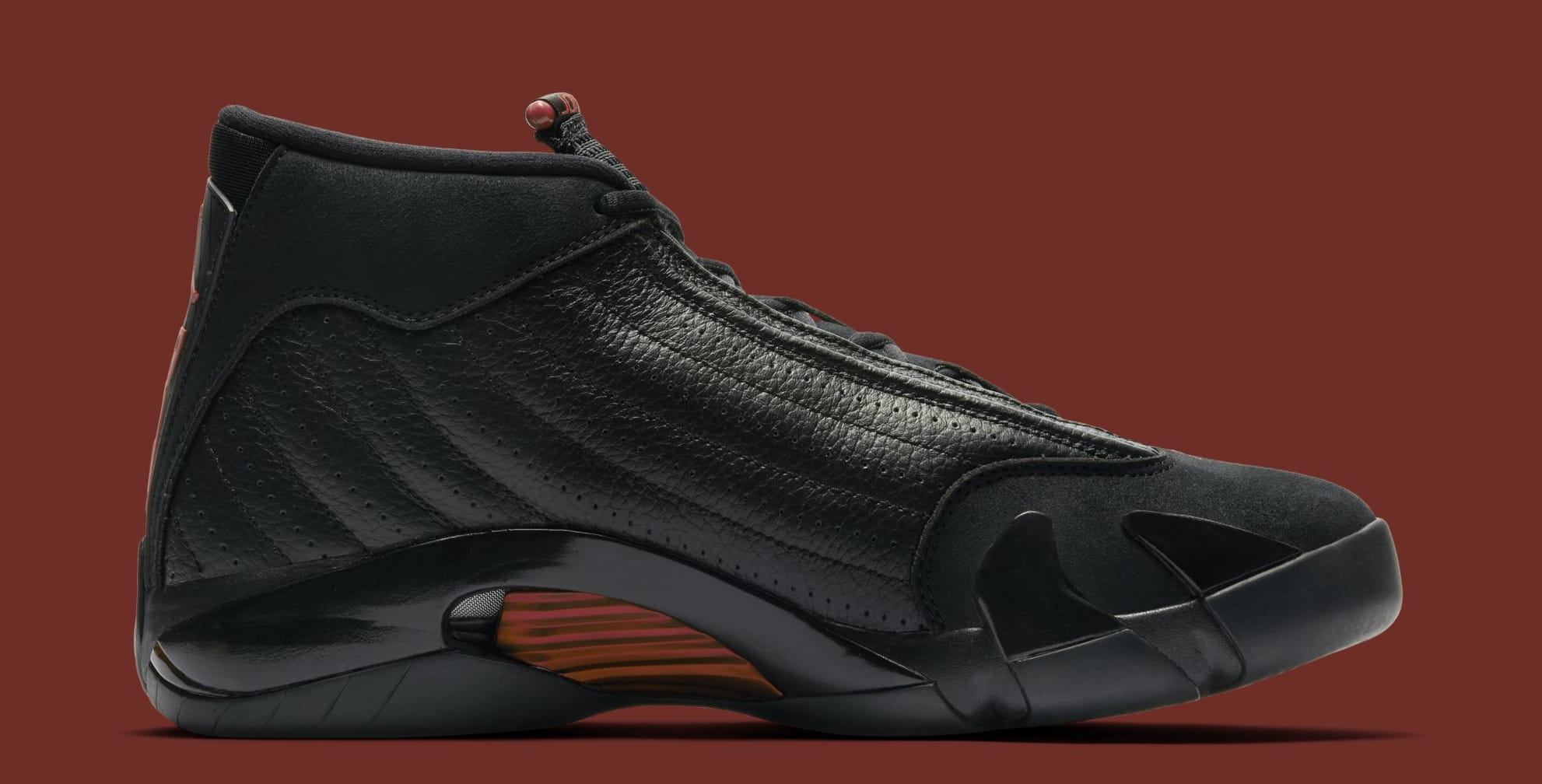 Air Jordan 14 Last Shot 2018 Release Date | Sole Collector Image via Nike Air Jordan 14 Retro 'Last Shot' 487471-003 (Medial)