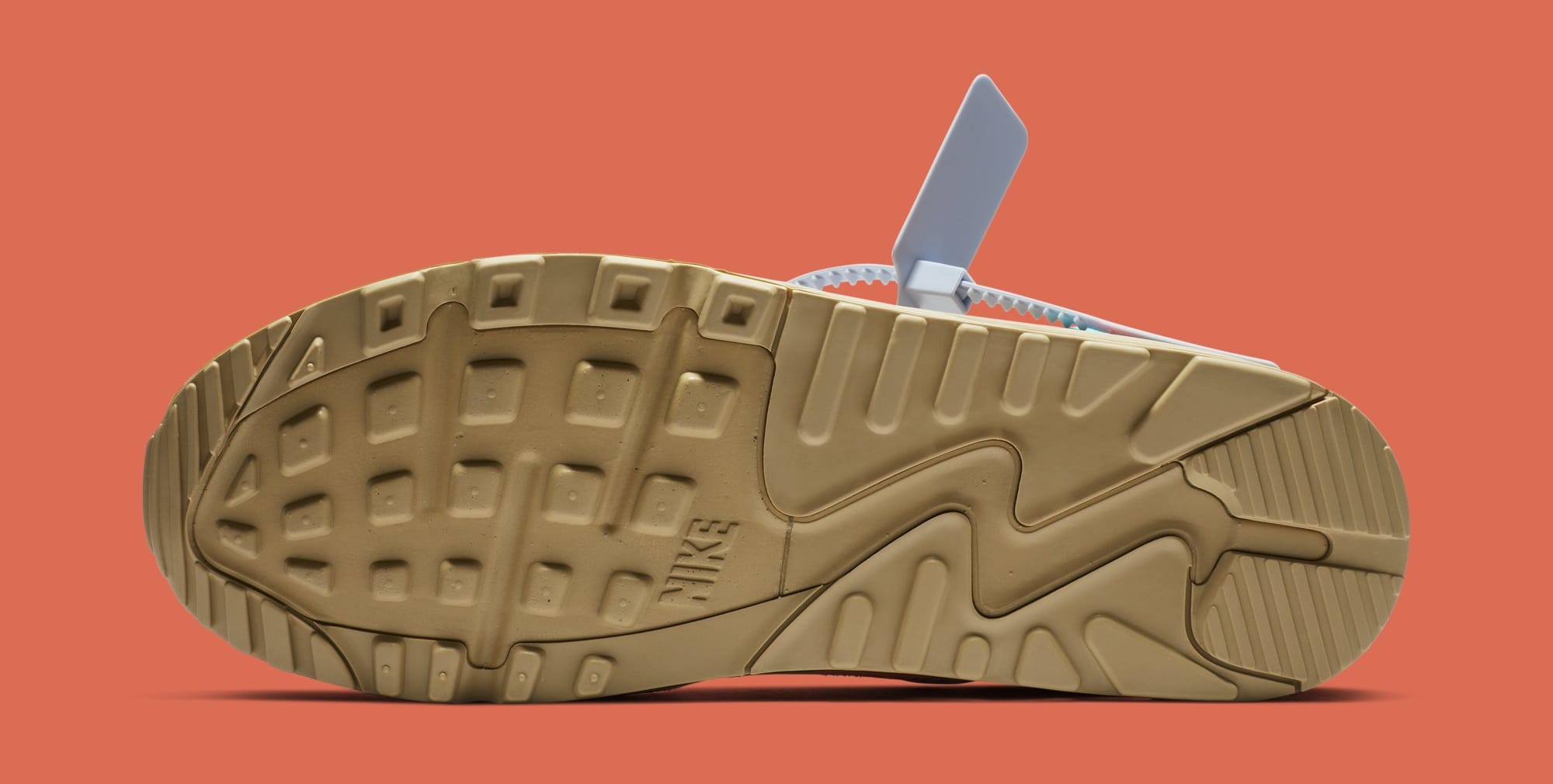 Off White X Nike Air Max 90 Desert Ore Aa7293 200 Release Date