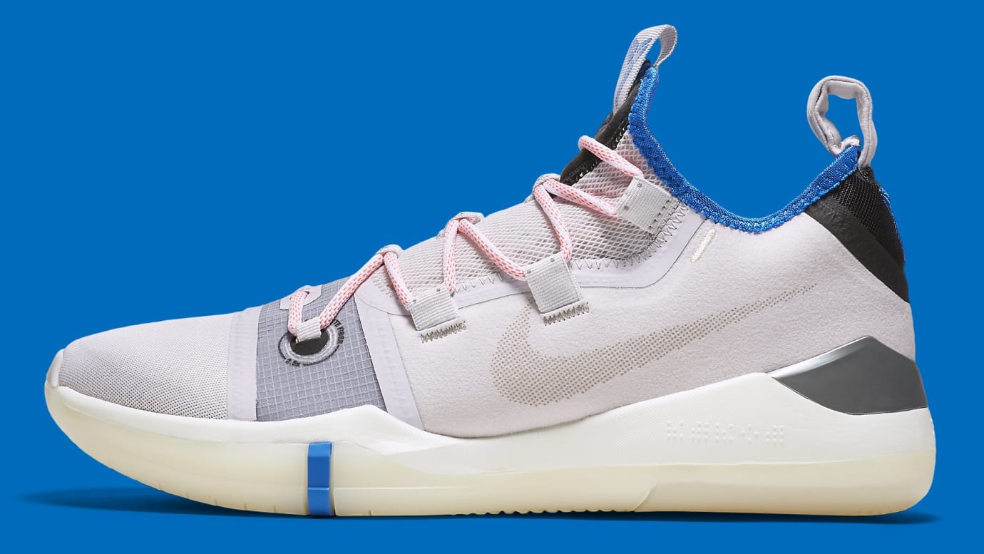 Nike Kobe A.D. White Pink Blue Release 