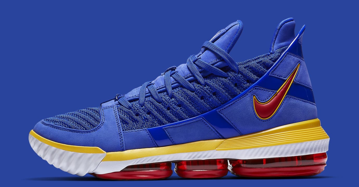 lebron 16 superman blue