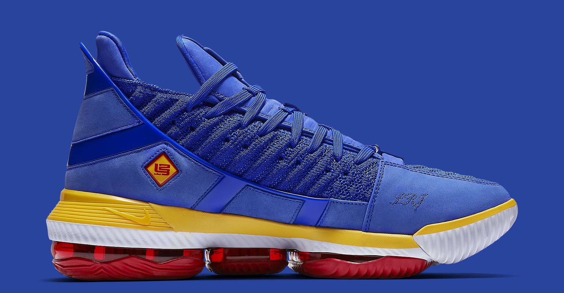 lebron 16 blue superbron