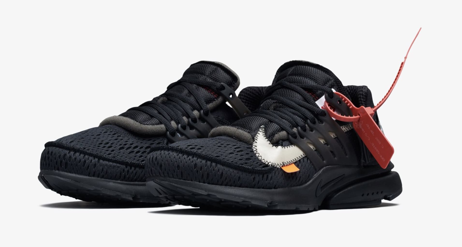off white presto black laces