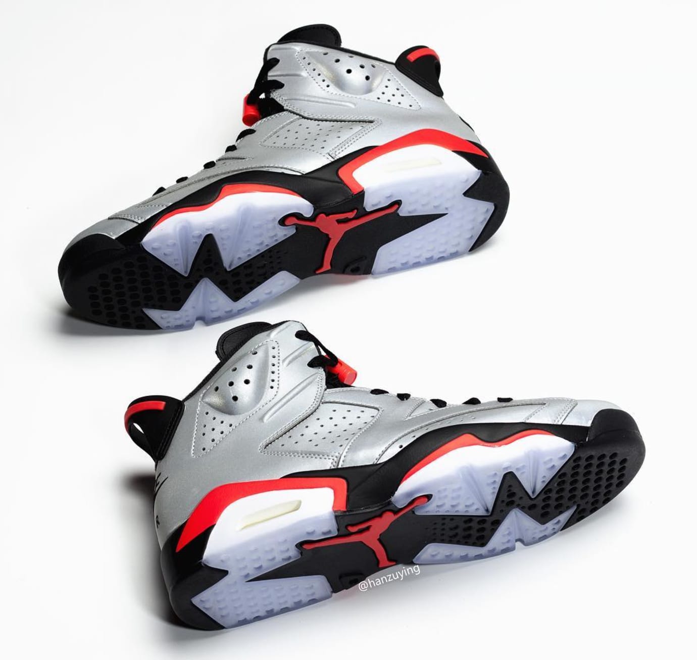 jordan 6 reflective infrared