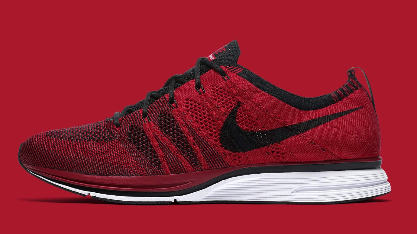 nike flyknit trainer university red