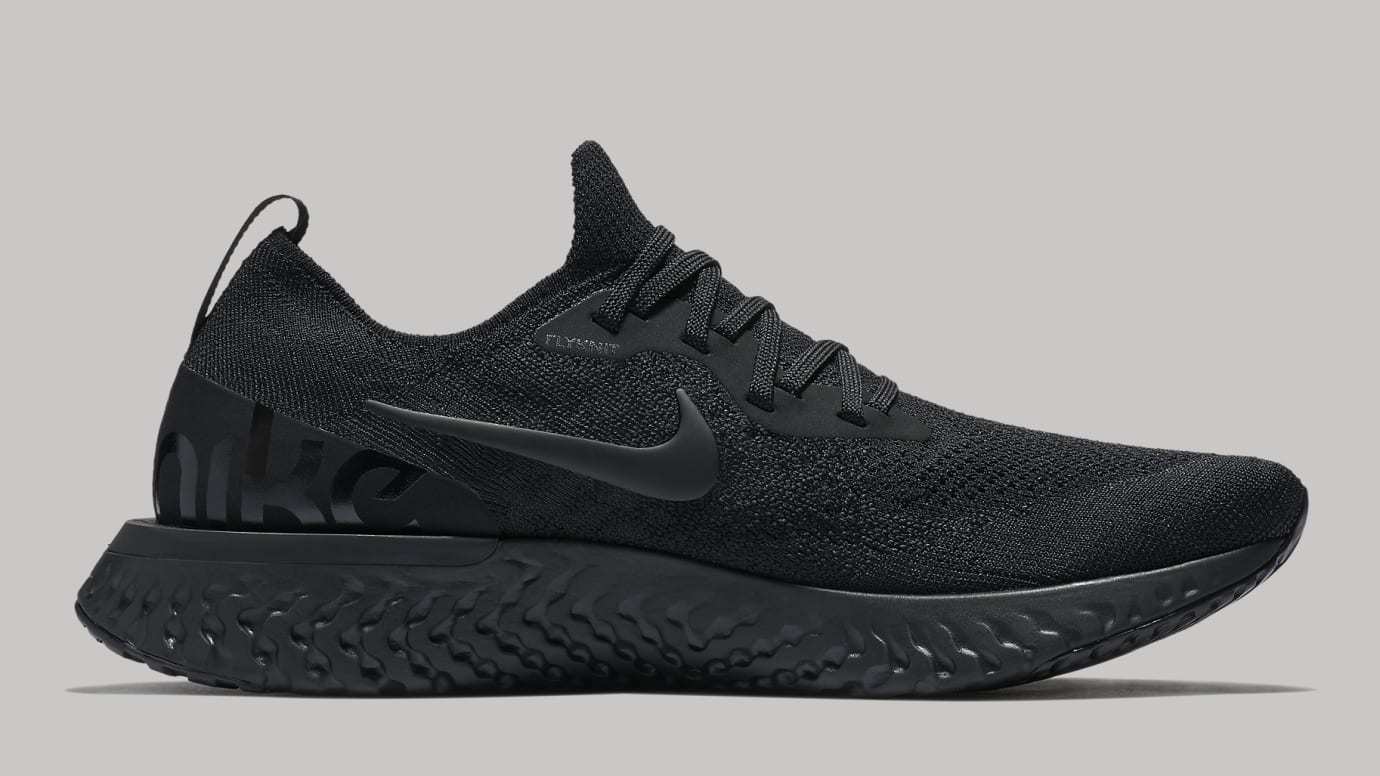 Nike Epic React Flyknit 'Triple Black' Release Date July 2018 AQ0067 ...