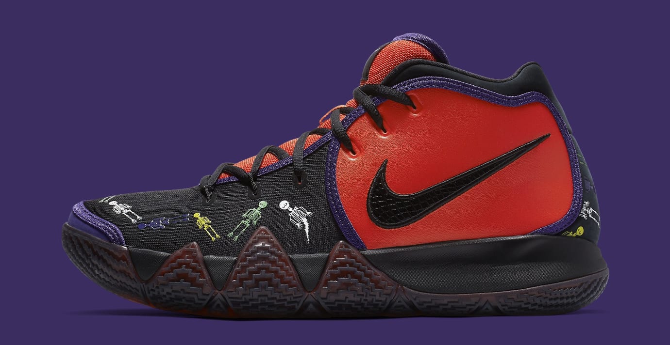 Nike Kyrie 4 'Day of the Dead' CI0278-800 (Lateral)