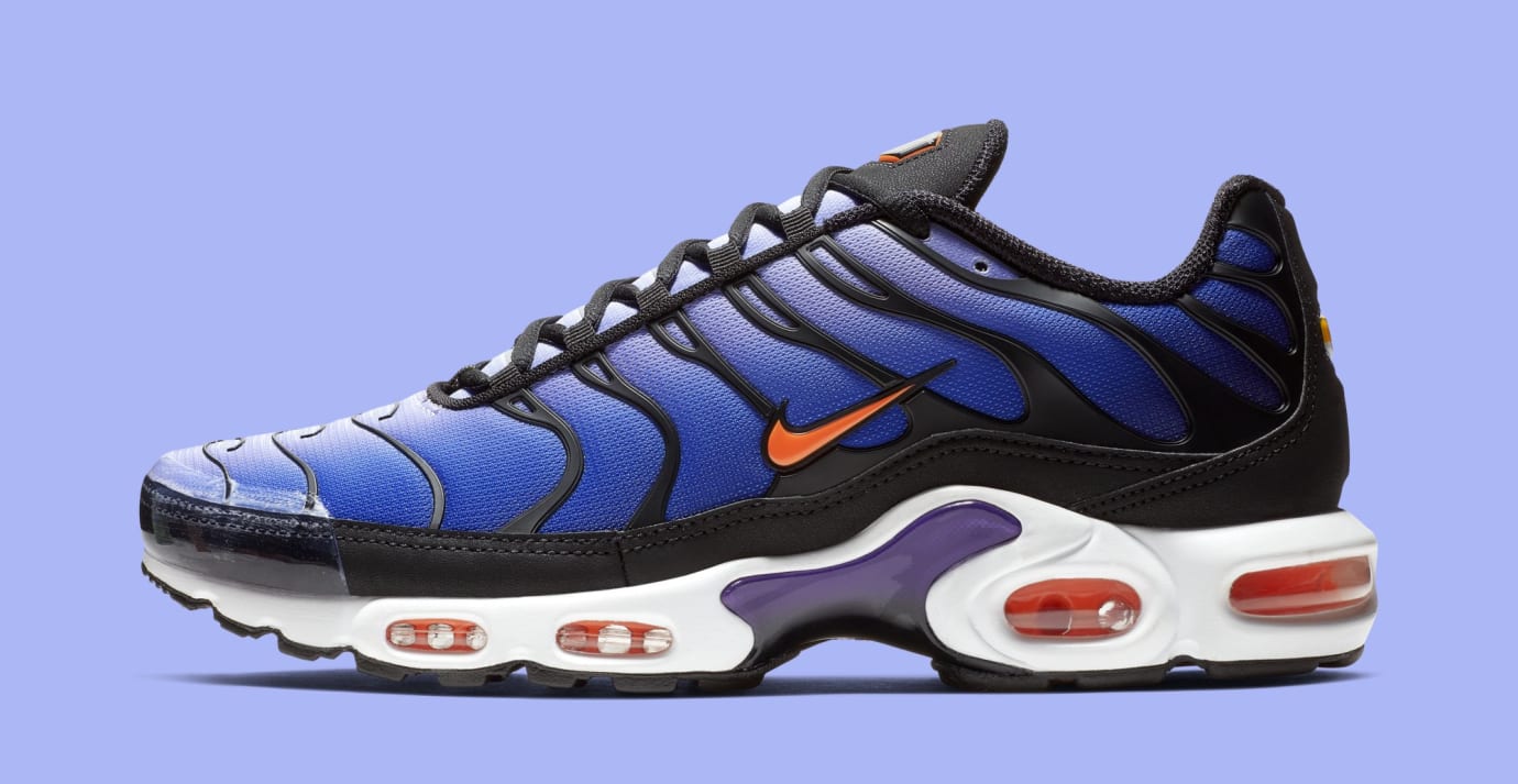 nike air max plus womens black and purple