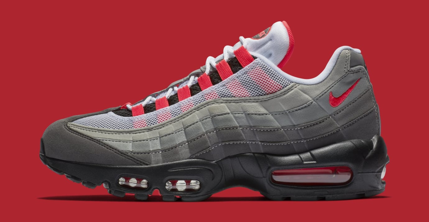 【お買得！】 AirMax95 Rare OG AT2865-100 Solar Nike Red Red OG White Air 8