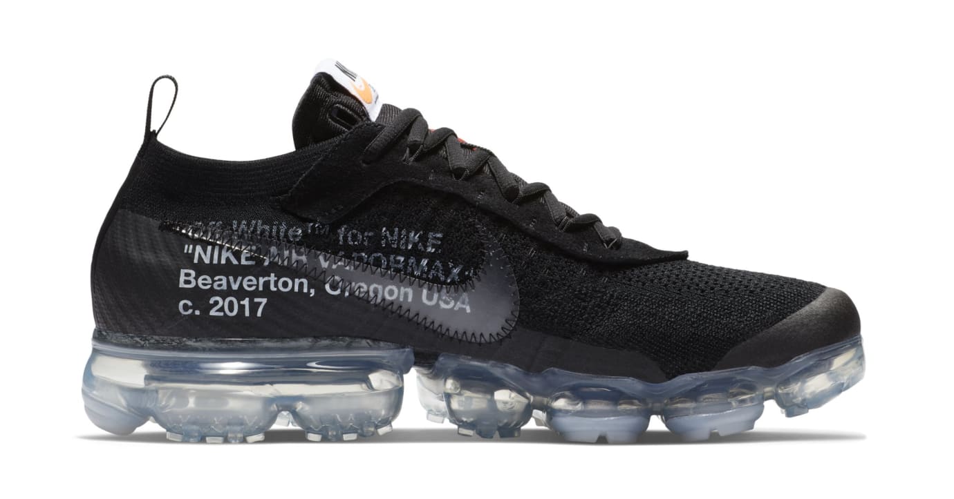 black vapormax clear bottom