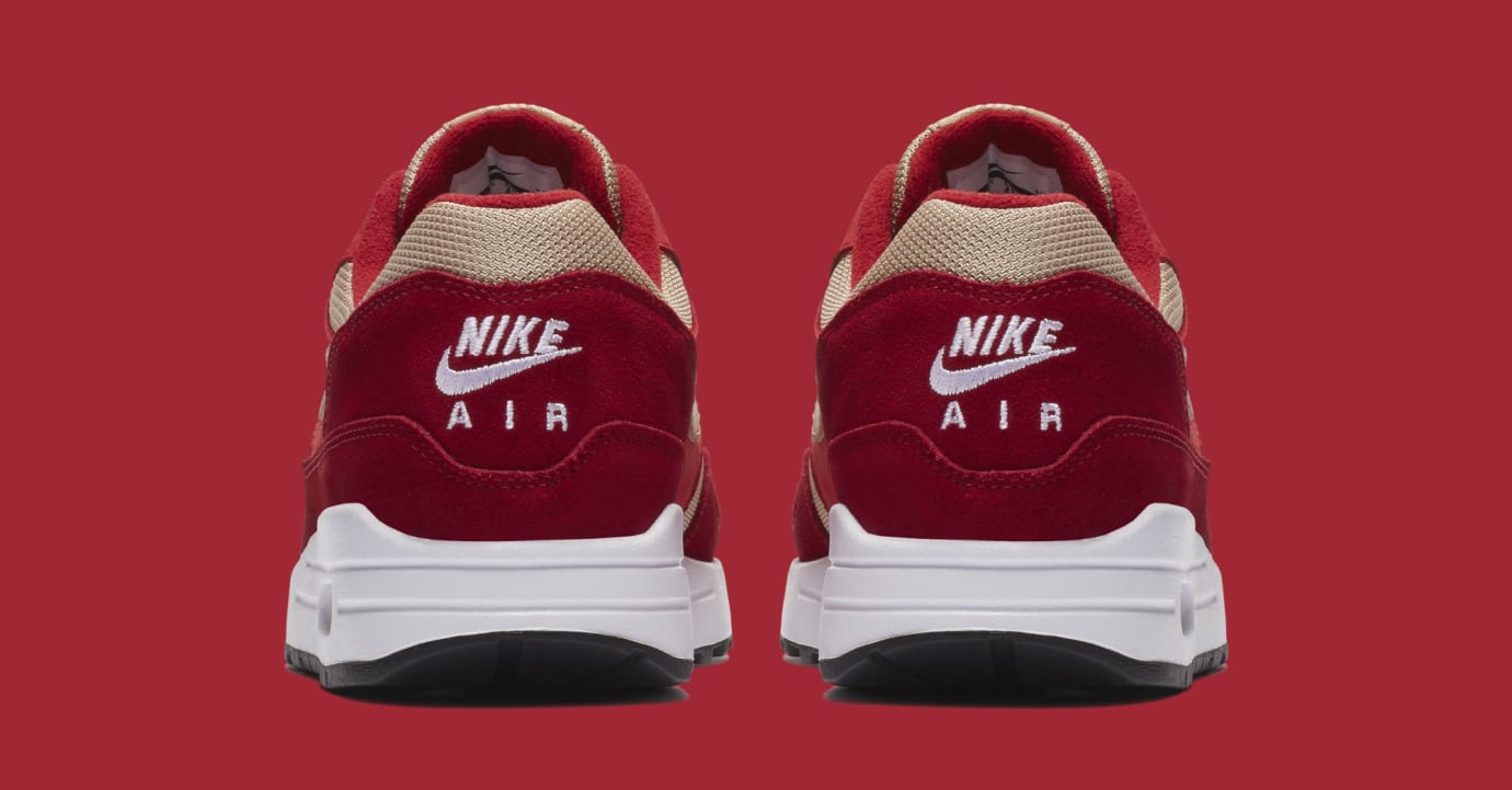 atmos x nike air max 1 red curry