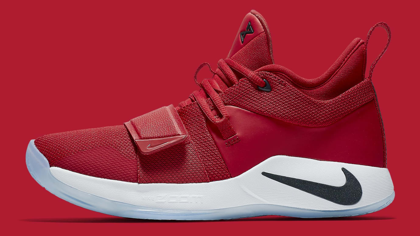 nike pg 2.5 red and white