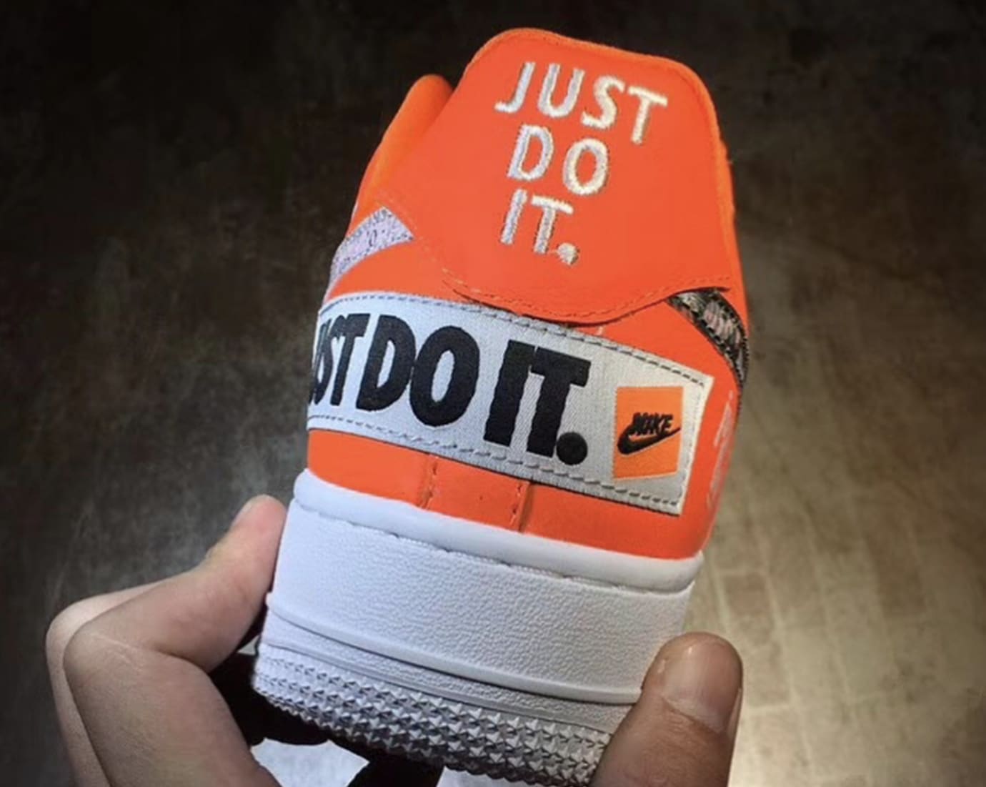 Nike Air Force 1 'Just Do It' Pack (Heel)