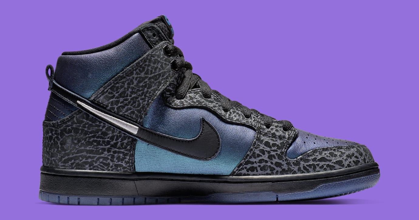 nike sb dunk high pro black hornet