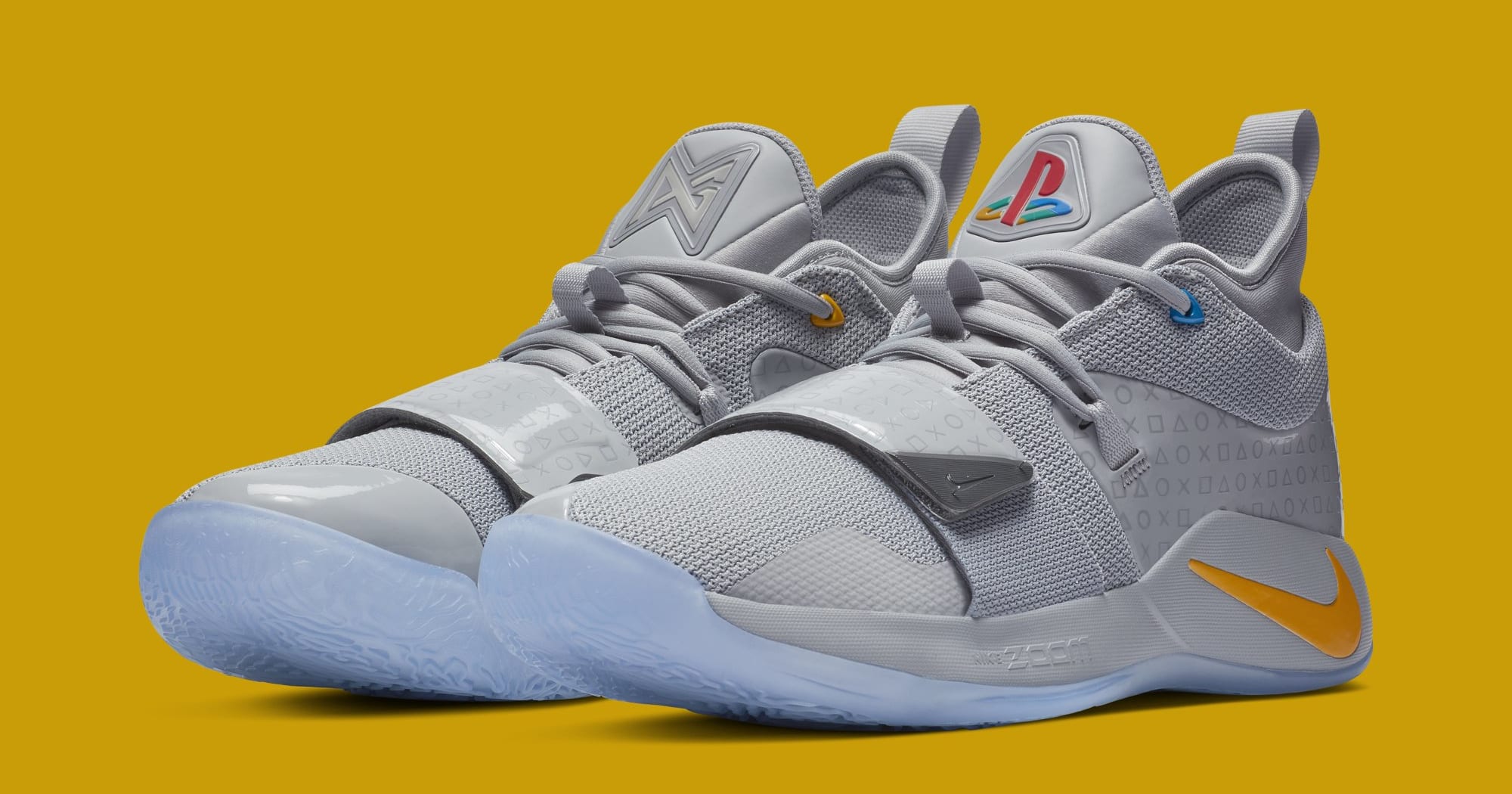 paul george playstation shoes grey