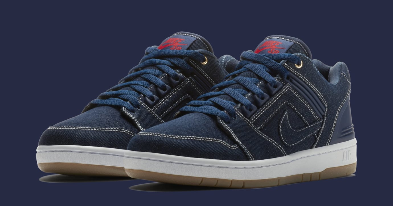 nike sb air force 2 denim