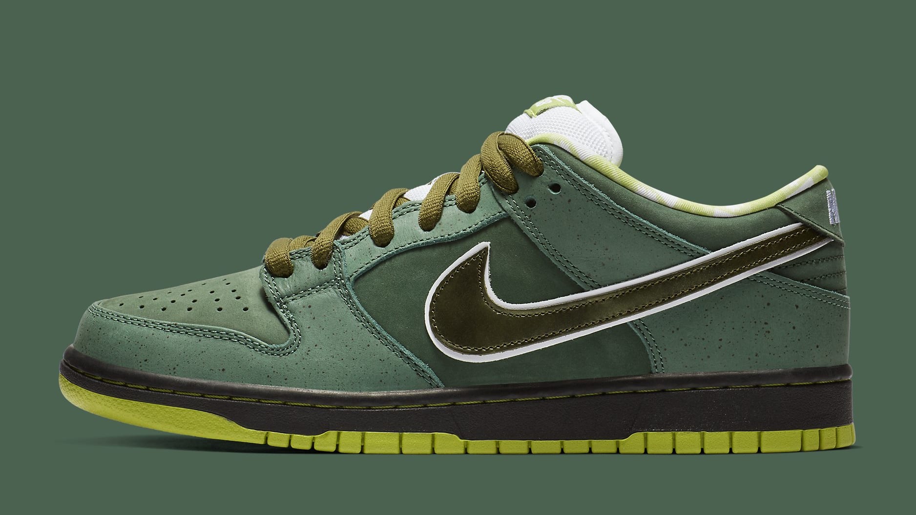 concepts nike sb green lobster