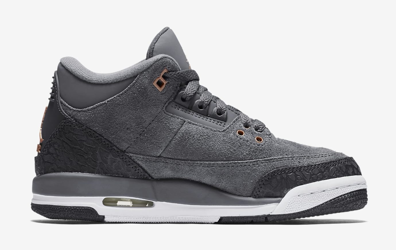 jordan 3 grey suede
