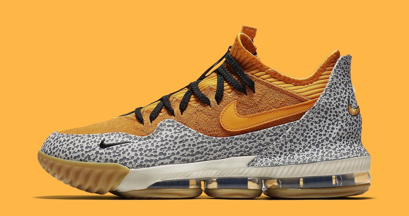 Nike LeBron 16 Low 'Safari' Release 