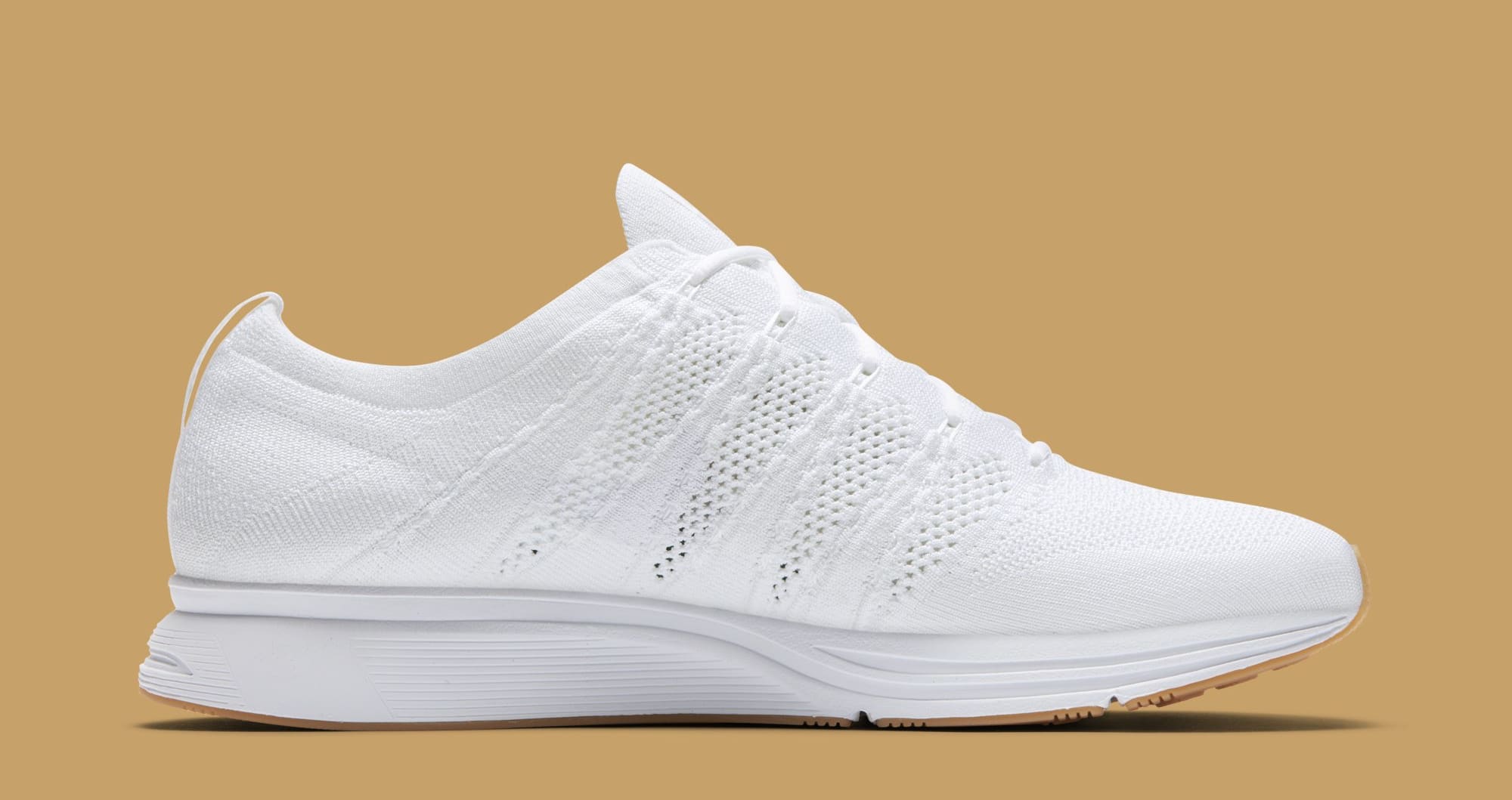 white nike with gum bottom