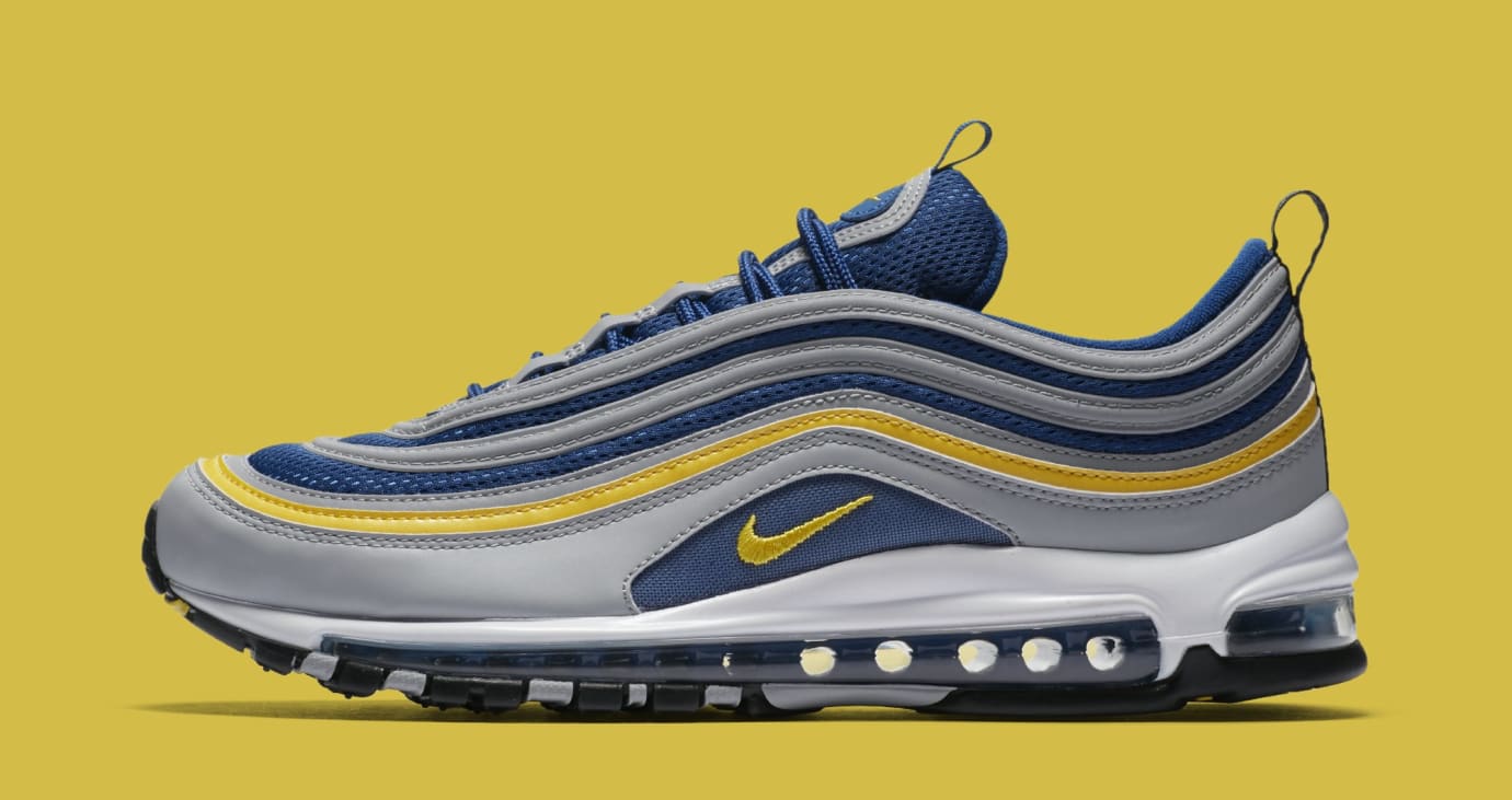 blue and yellow air max 97