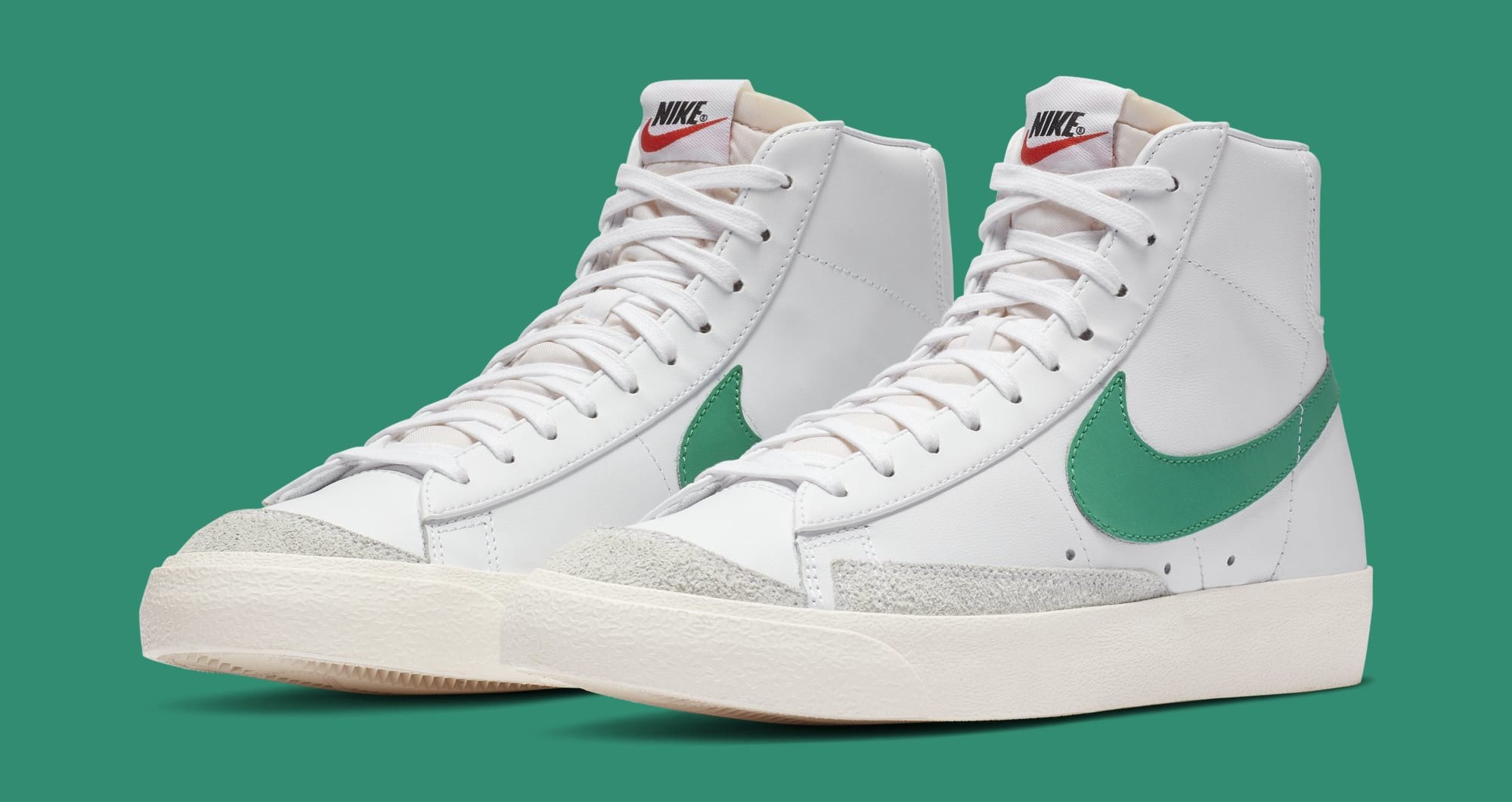 lucid green nike blazer
