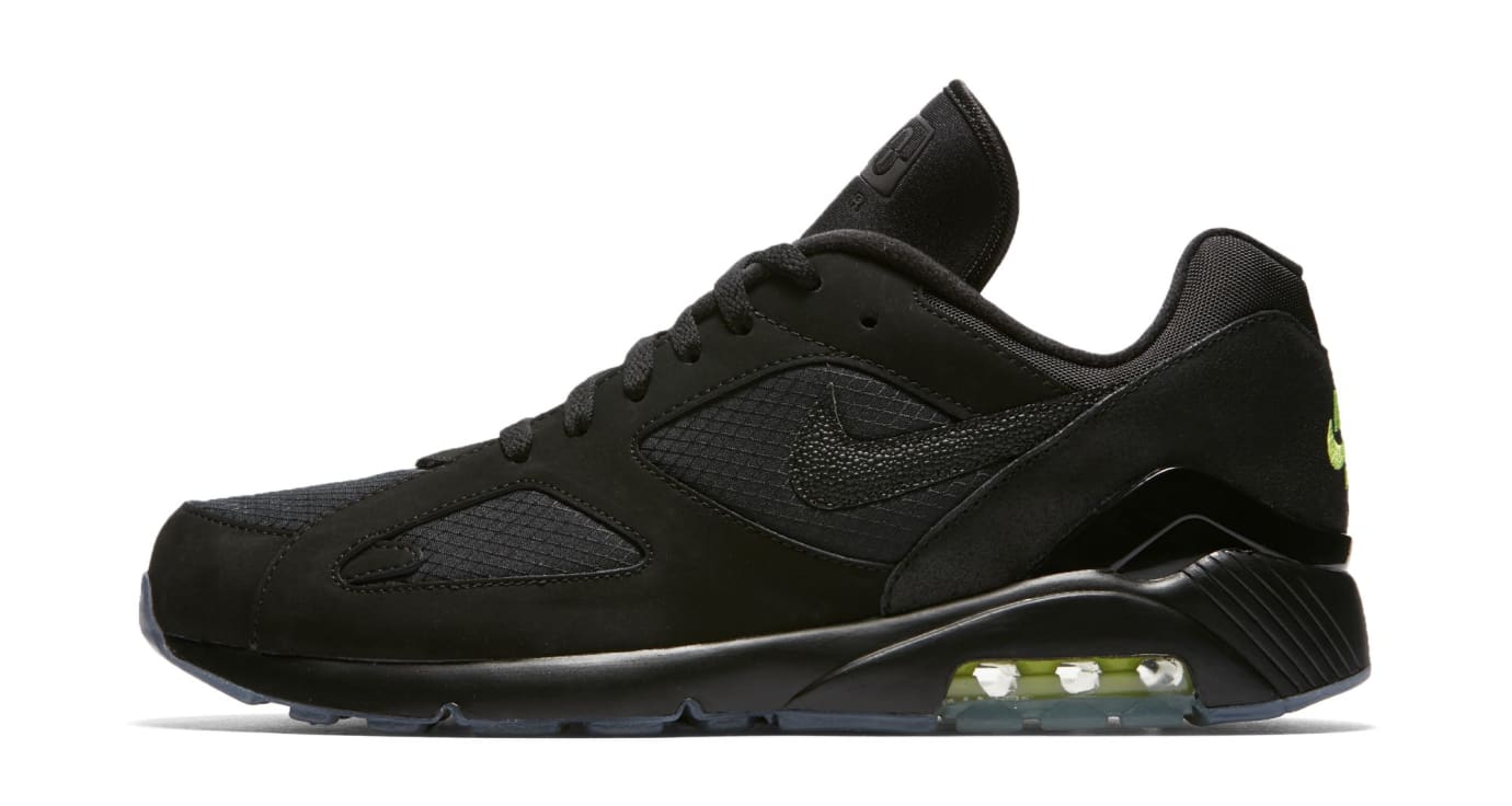 nike air max 180 black