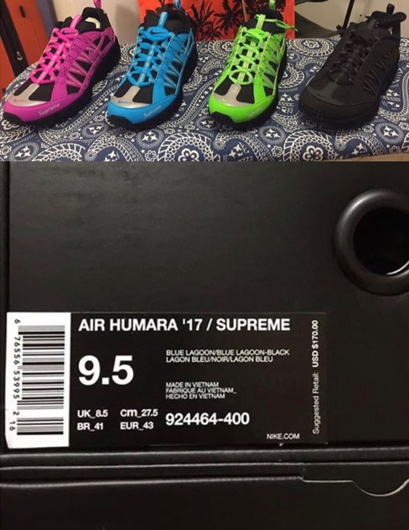 Supreme Air Humara '17 Release Date | Sole Collector