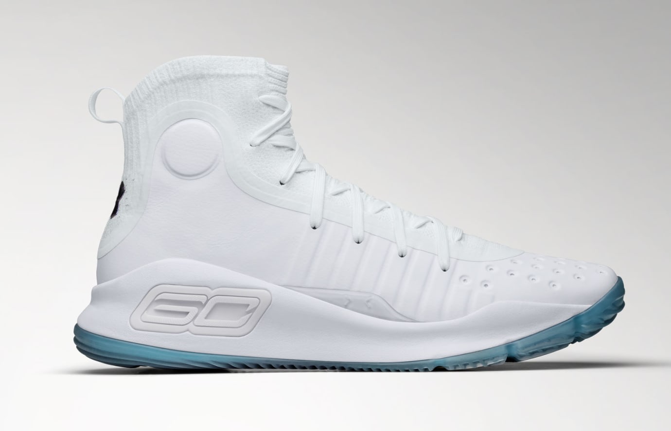 curry 4s all white