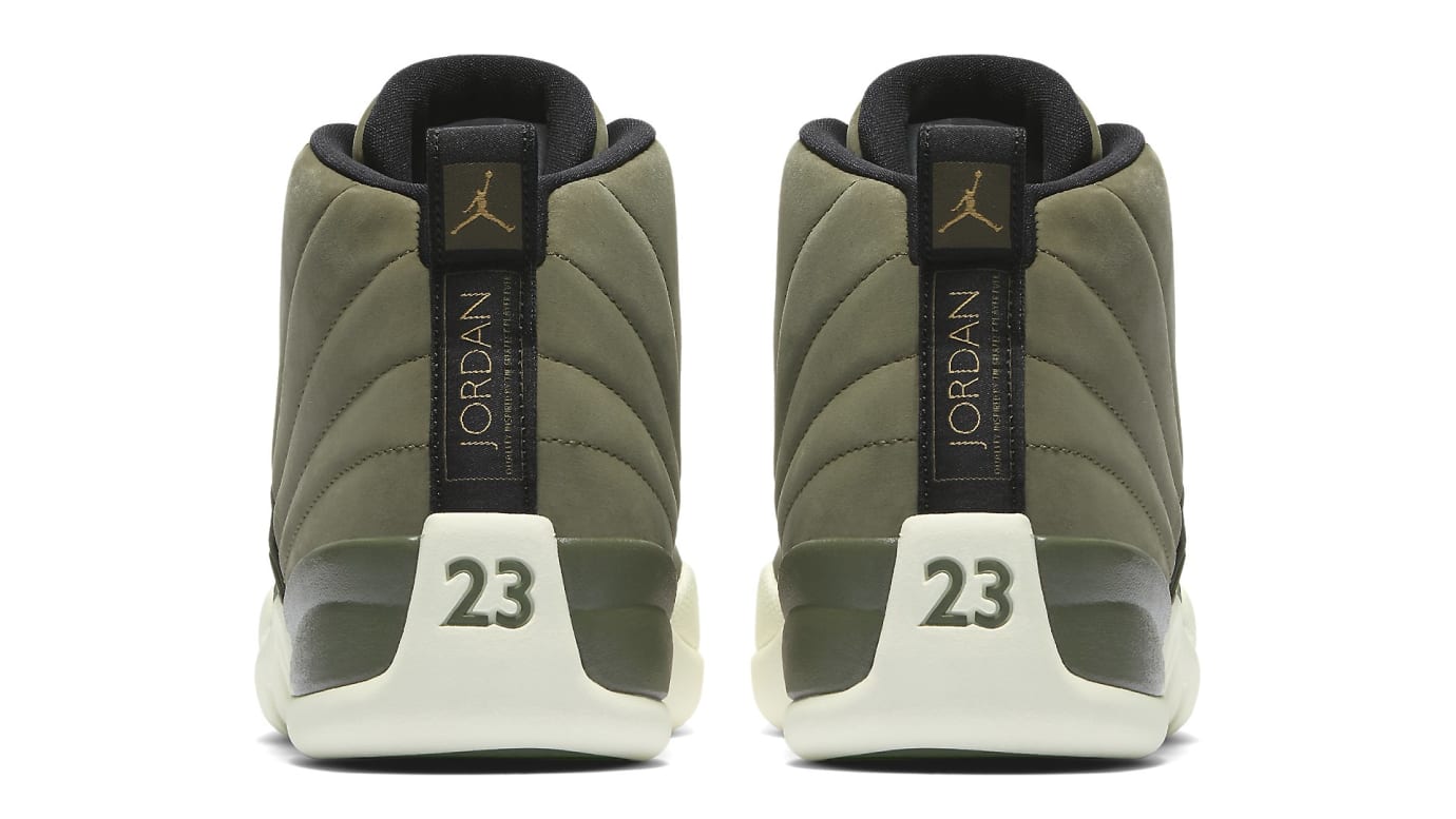 jordan 12 olive green