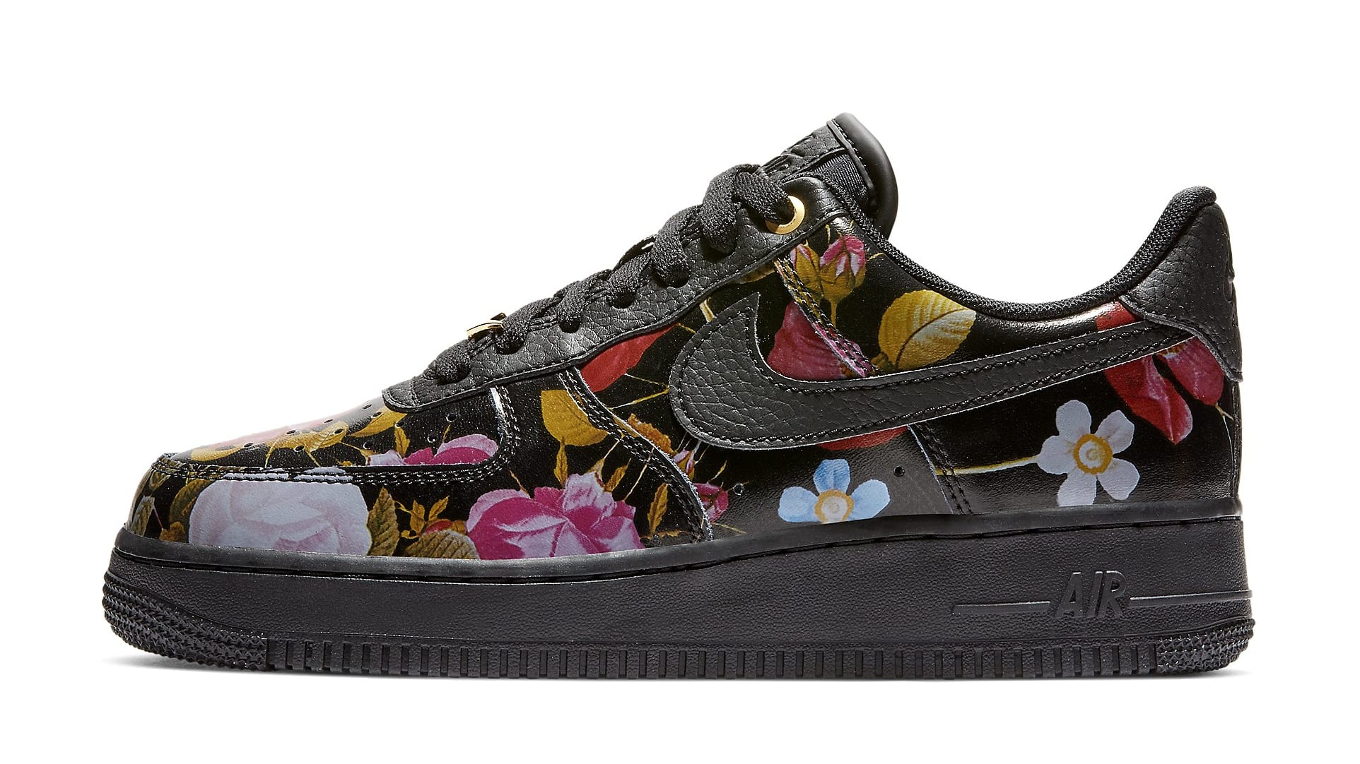 green floral nike air force 1