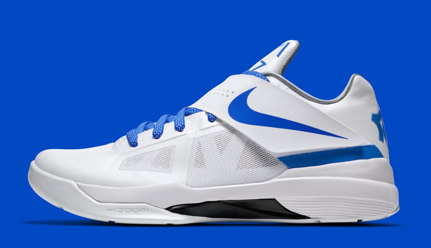 Nike KD 4 'Thunderstruck' Retro White 