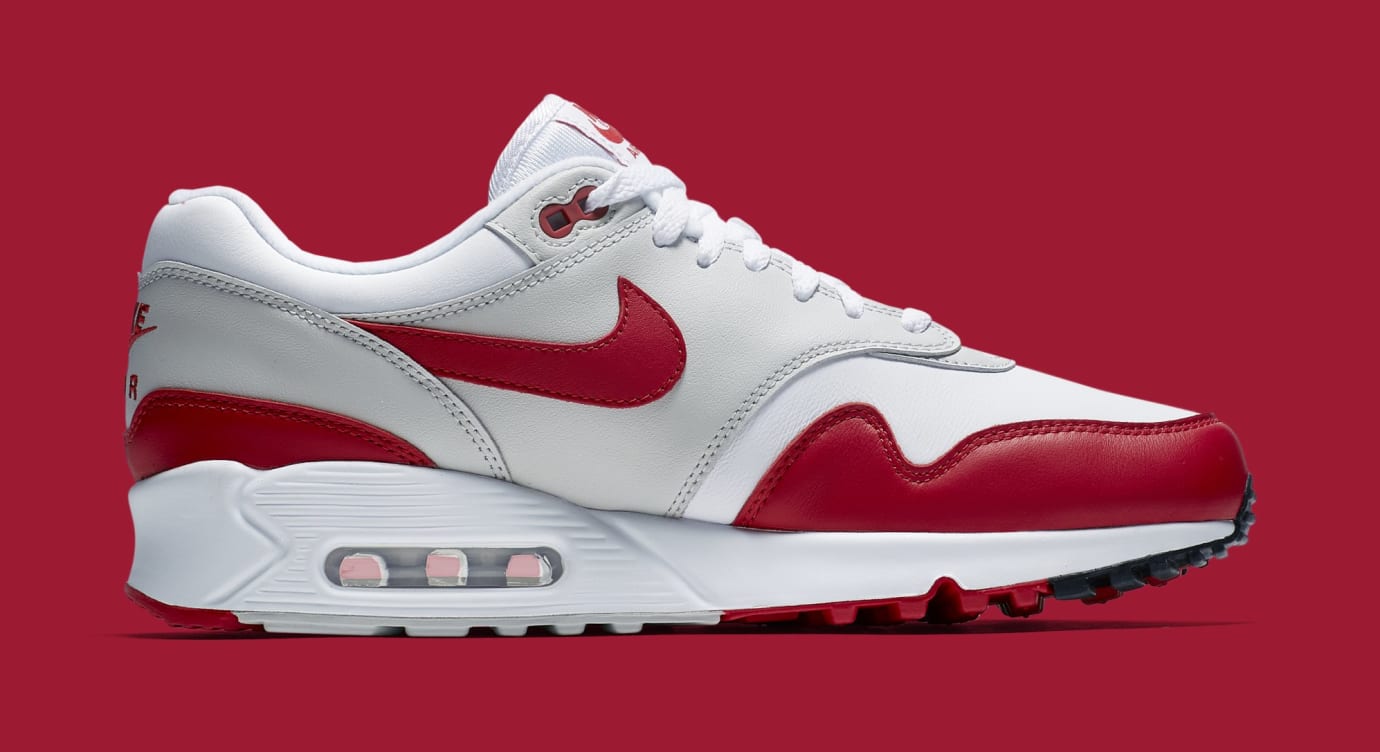 Nike Air Max 90/1 'White/Red' AJ7695-100 Release Date | Sole Collector