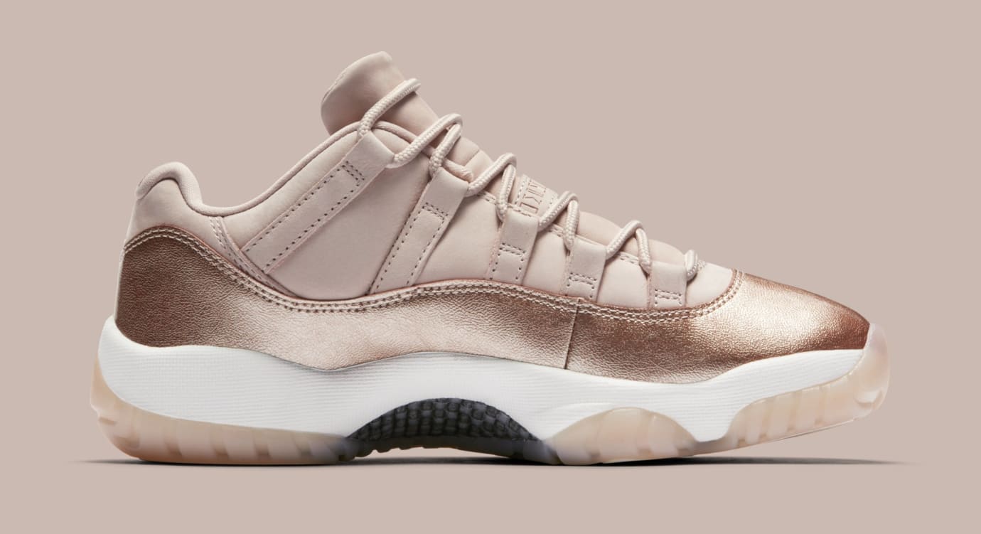 rose gold 11s footlocker