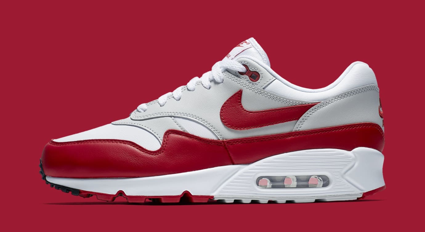 nike air max red and white