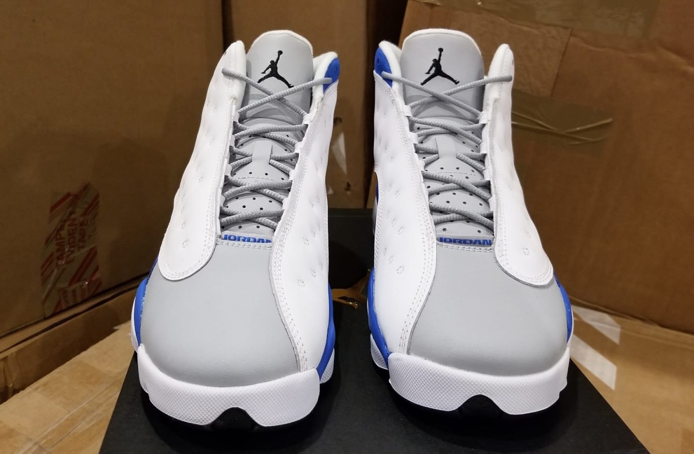 jordan 13 blue and gray