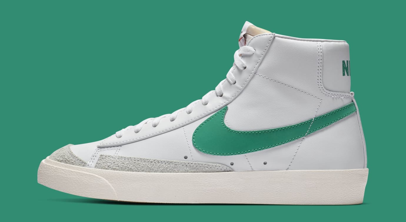 lucid green nike blazer
