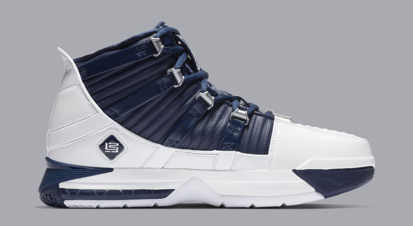 lebron 3 midnight navy