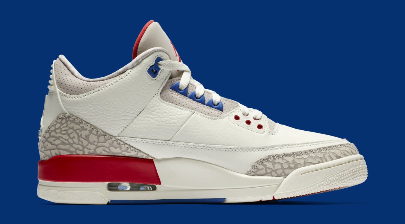 nike jordan 3 flight 3 rosse