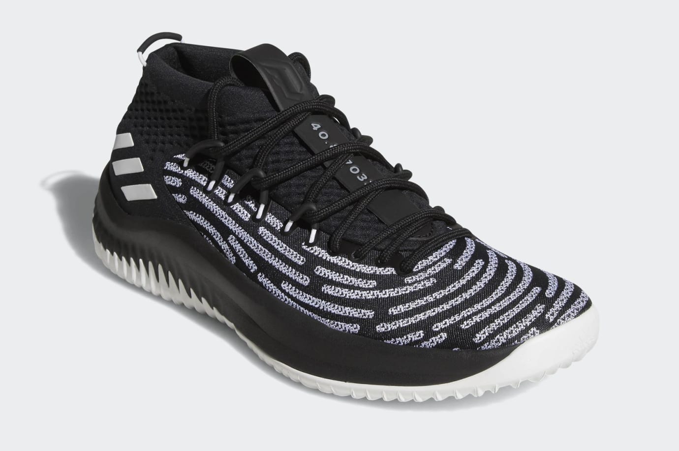 Adidas dame 4 triple black outlet