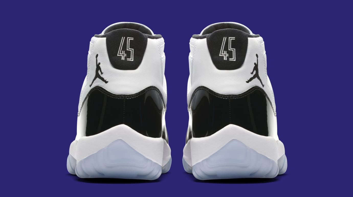 Air Jordan 11 'Concord' 378037-100 (Heel)