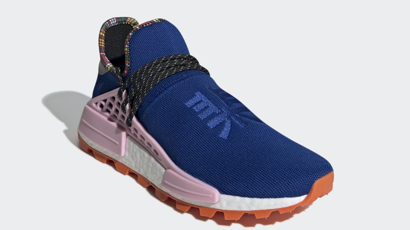 human races blue and pink