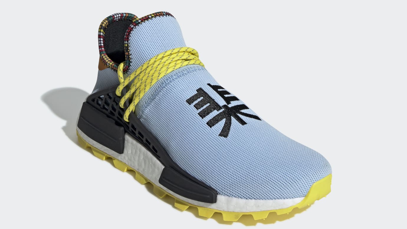 human race pink and blue