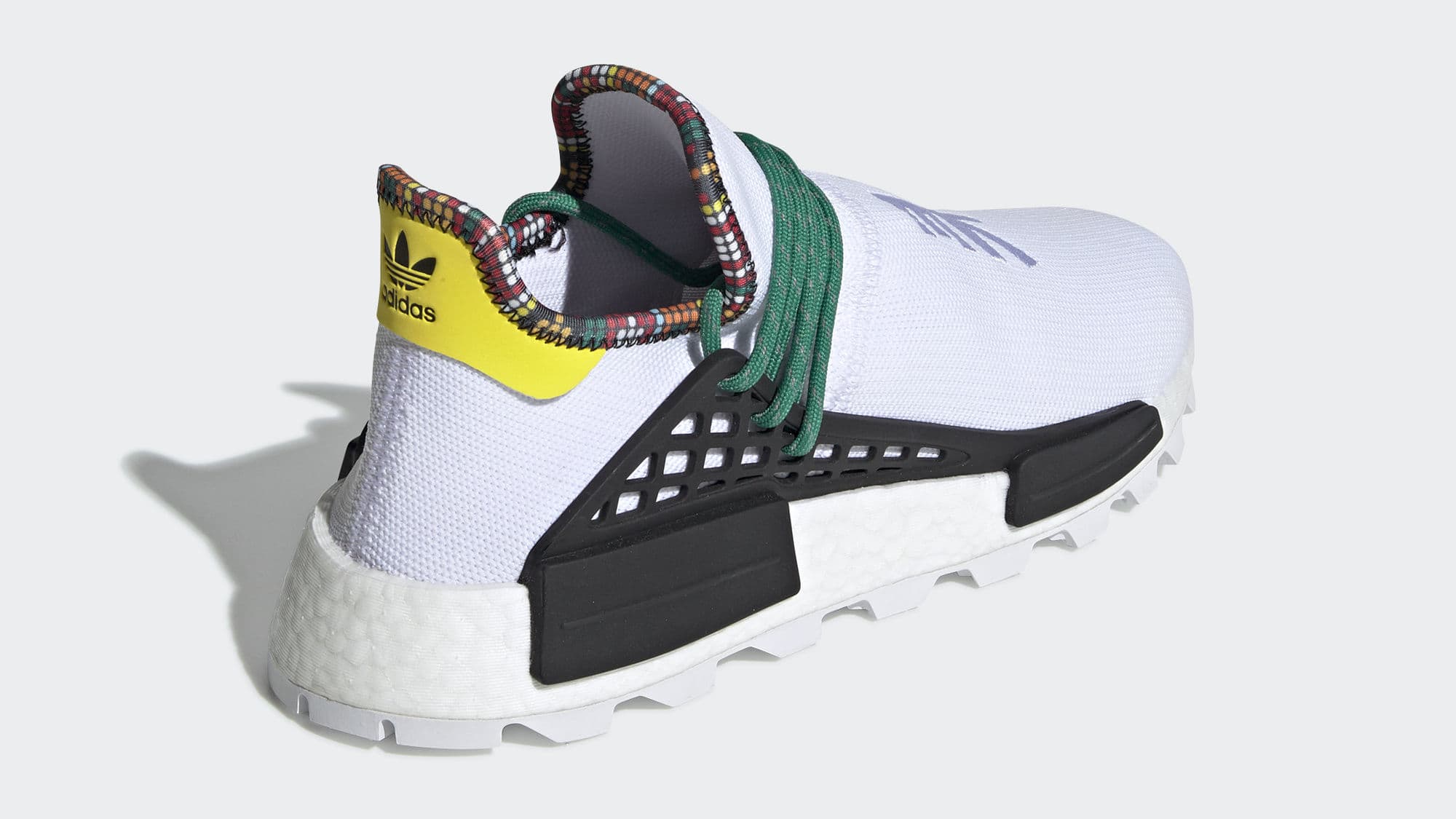 what does it say on the pharrell nmd inspiration pack