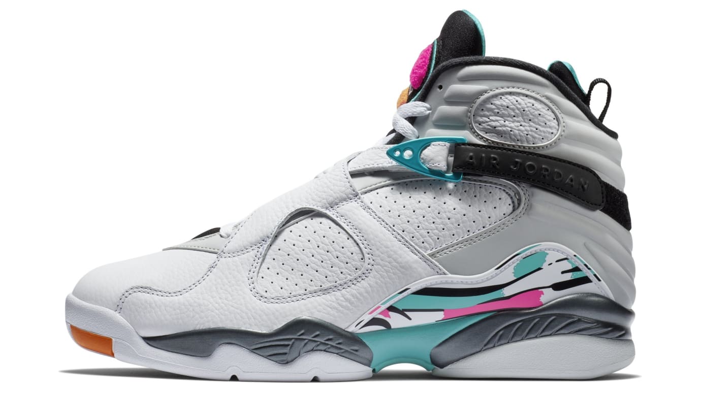 Air Jordan 8 VIII South Beach Release 