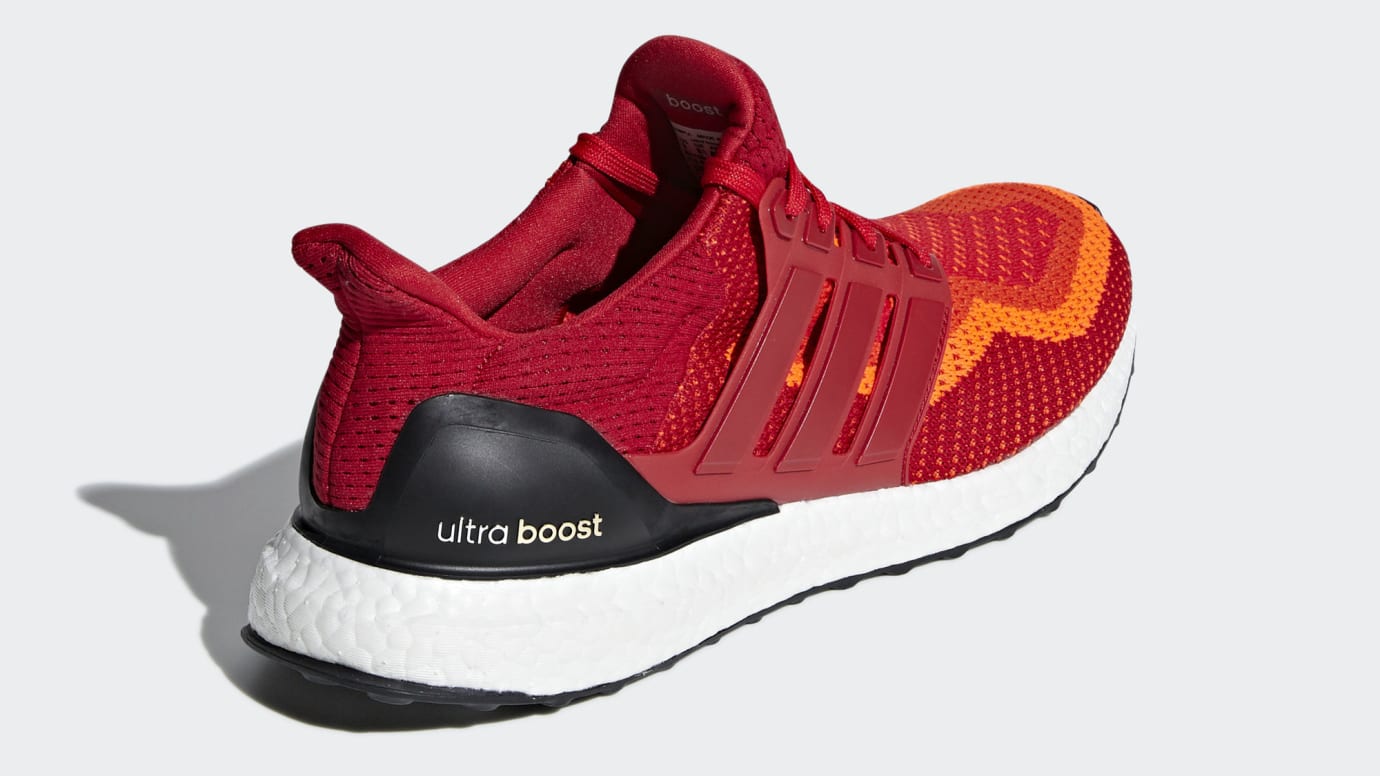 ultra boost red gradient