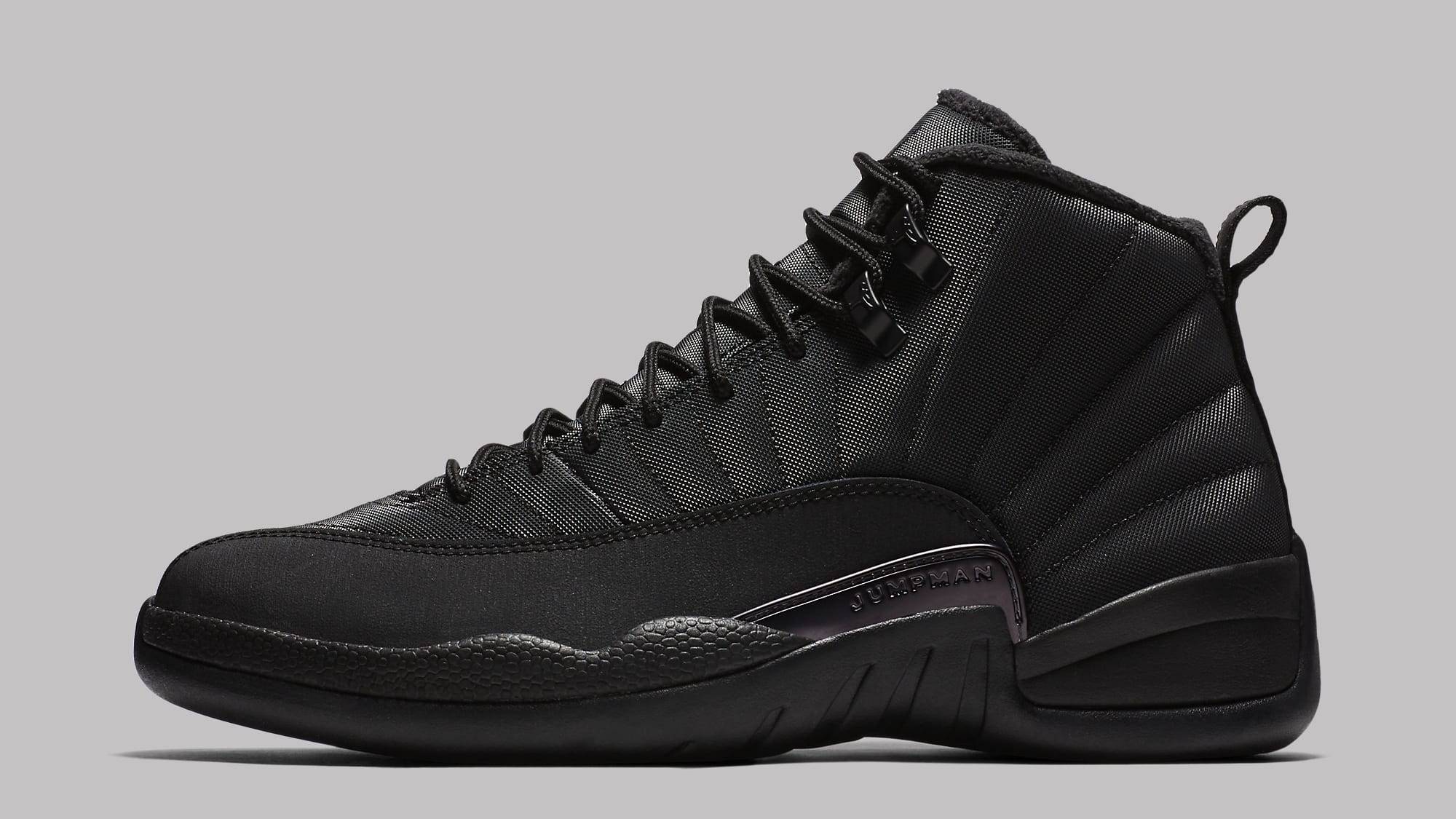 jordan 12's all black