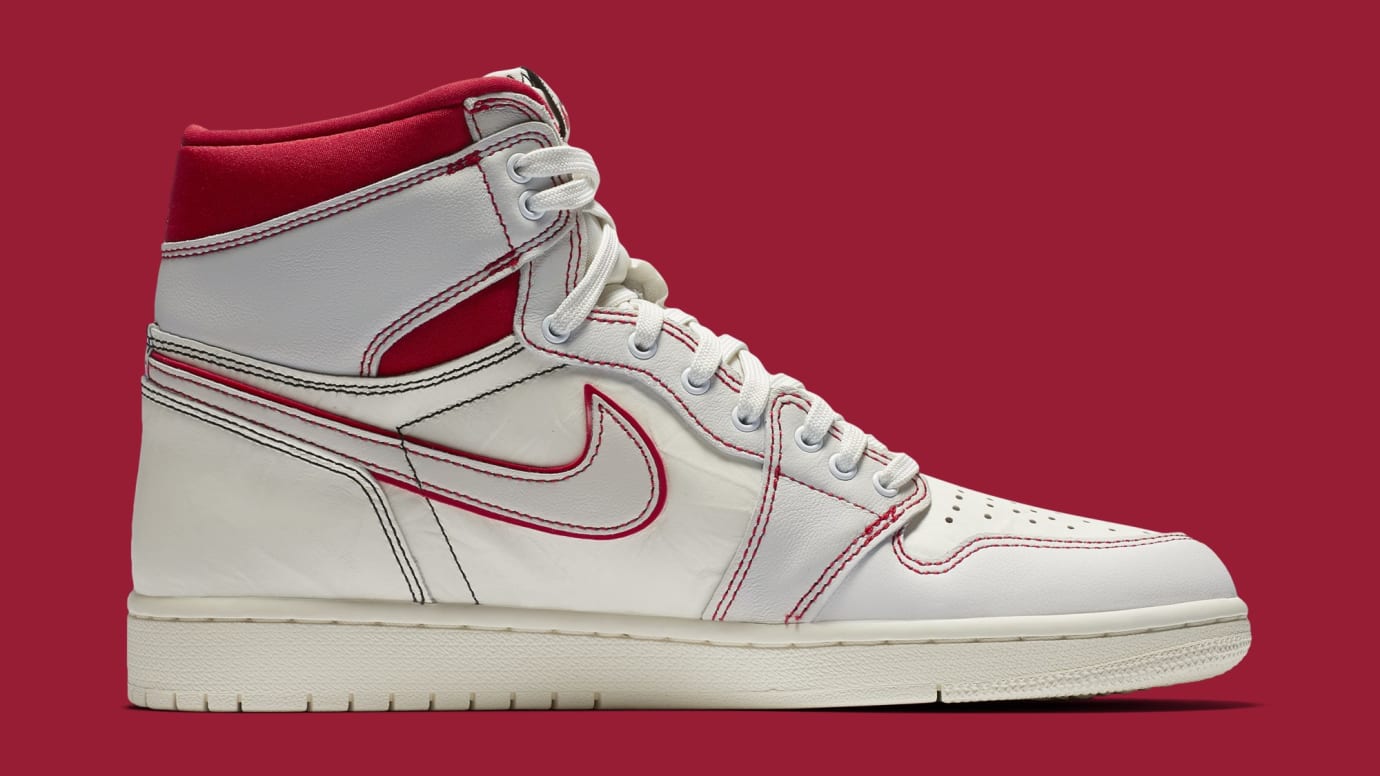 Air Jordan 1 'Sail/Black-Phantom-University Red' 555088-160 Release ...